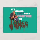 Carte Postale Augustus Gloop - Une fortune à Fudge (Devant)