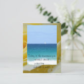 Carte Postale Aujourd'hui, c'est le lendemain que vous... (Debout devant)