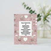 Carte Postale Aujourd'hui est (Debout devant)