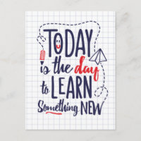 Aujourd'Hui Est Le Jour Pour Apprendre Quelque Cho