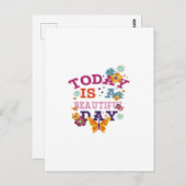 Carte Postale aujourd'hui est une belle journée (Devant / Derrière)