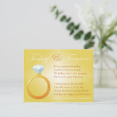 Carte Postale Aujourd'hui et pour toujours (Debout devant)