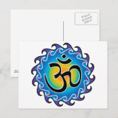 Carte Postale Aum (Devant / Derrière)