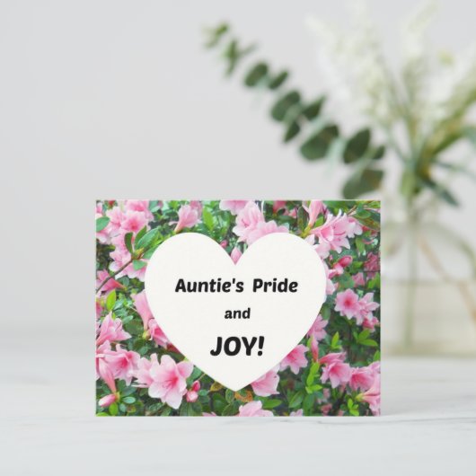 Carte Postale Auntie's Pride et Joy ! (Debout devant)