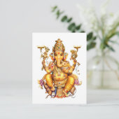 CARTE POSTALE AURA DE GANESH (Debout devant)