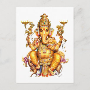 CARTE POSTALE AURA DE GANESH