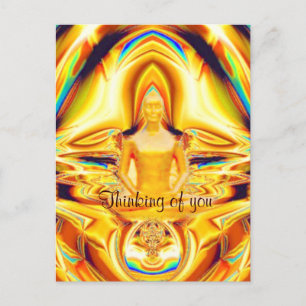 Carte Postale Aura, force et méditation_