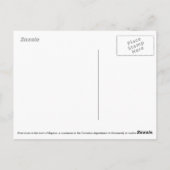 Carte Postale Aure à Bayeux en France (Dos)