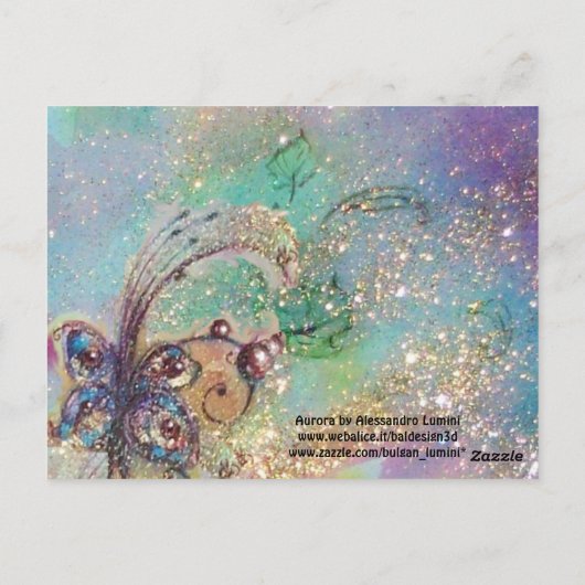 CARTE POSTALE AURORA (Dos)