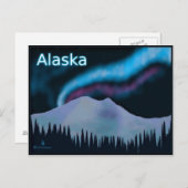 Carte Postale Aurora bleu (Devant / Derrière)