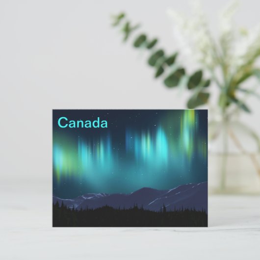 Carte Postale Aurora Borealis (Debout devant)