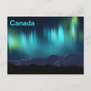 Carte Postale Aurora Borealis