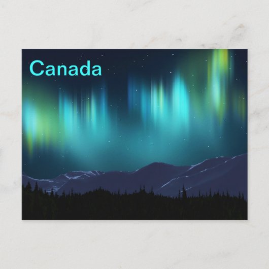 Carte Postale Aurora Borealis (Devant)