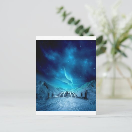 Carte Postale Aurora Borealis (Debout devant)