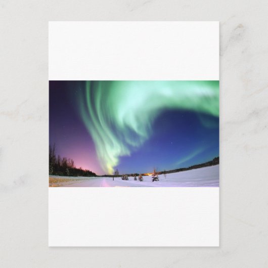 Carte Postale Aurora Borealis (Devant)