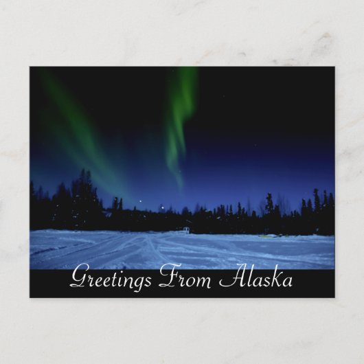 Carte postale Aurora Borealis (Devant)