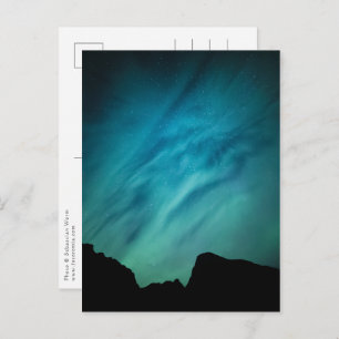 Carte Postale Aurora Borealis Norvège