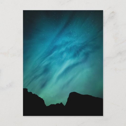 Carte Postale Aurora Borealis Norvège (Devant)