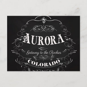 Carte Postale Aurora, Colorado - Porte Des Rocheuses