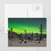 Carte Postale Aurora lunaire (Devant / Derrière)