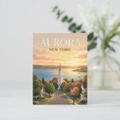 Carte Postale Aurora USA (Debout devant)