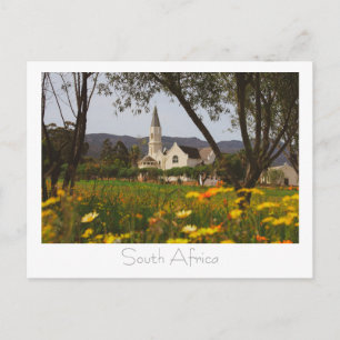 Carte Postale Aurora West Coast Wild lowers Afrique du Sud SA