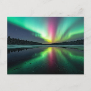 Carte Postale Aurore Boréale