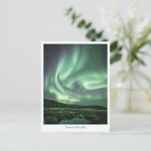 Carte Postale Aurores boréales Norvège (Debout devant)