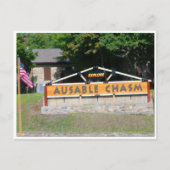 Carte postale AuSable Chasm (Devant)