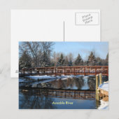 Carte postale Ausable River (Devant / Derrière)