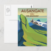 Carte Postale Ausangate Pérou. Dans l'aventure ! (Devant / Derrière)