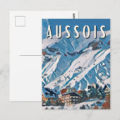 Carte Postale Aussois Station de ski (Devant / Derrière)
