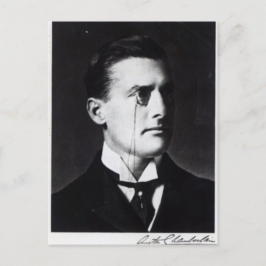 Carte Postale Austen Chamberlain (Devant)