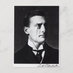Carte Postale Austen Chamberlain