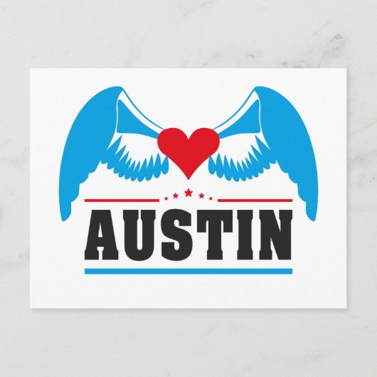 Carte Postale Austin (Devant)