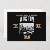 Carte Postale Austin (Devant / Derrière)