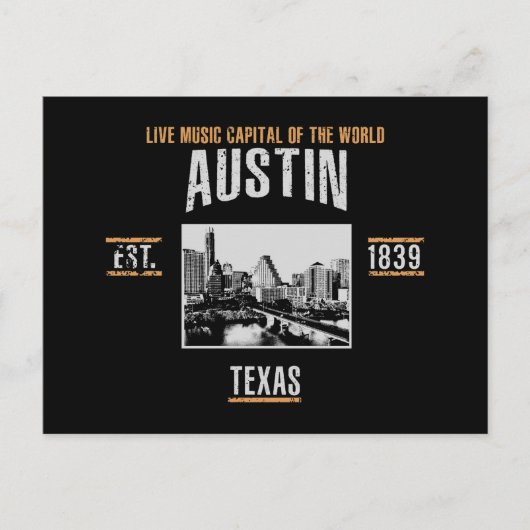 Carte Postale Austin (Devant)