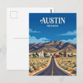 Carte Postale Austin États-Unis (Devant / Derrière)