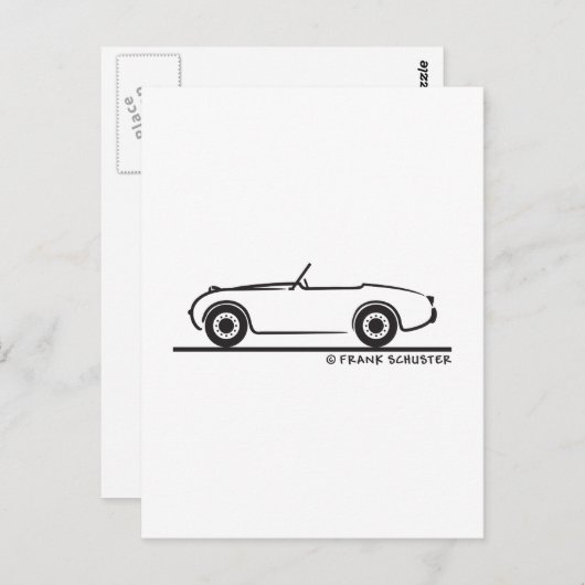 Carte Postale Austin Healey Sprite (Devant / Derrière)