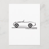 Carte Postale Austin Healey Sprite (Devant)