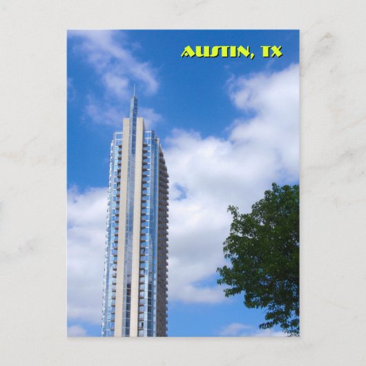 Carte Postale Austin Highrise (Devant)