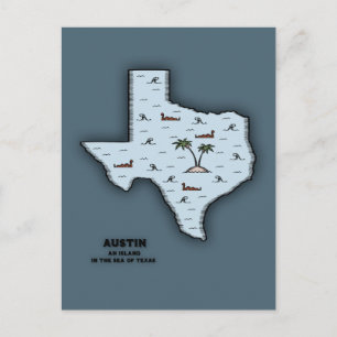 Carte Postale Austin Isle