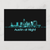 Carte Postale Austin Skyline (Devant)