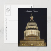 Carte Postale austin texas (Devant / Derrière)