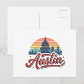 Carte Postale Austin Texas (Devant / Derrière)