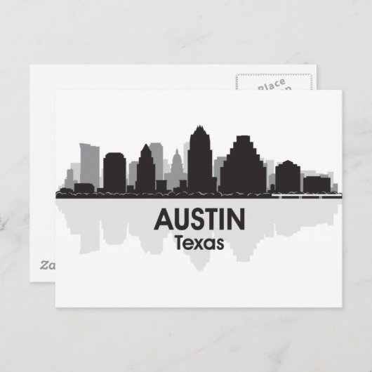Carte Postale Austin Texas (Devant / Derrière)