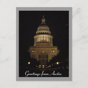 Carte Postale austin texas capitol