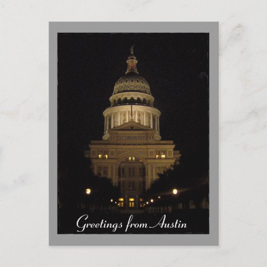 Carte Postale austin texas capitol (Devant)