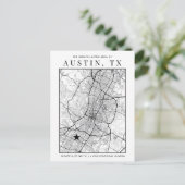 Carte Postale Austin, Texas City Map + Locker (Debout devant)