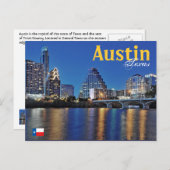 Carte Postale Austin, Texas, États-Unis (Devant / Derrière)